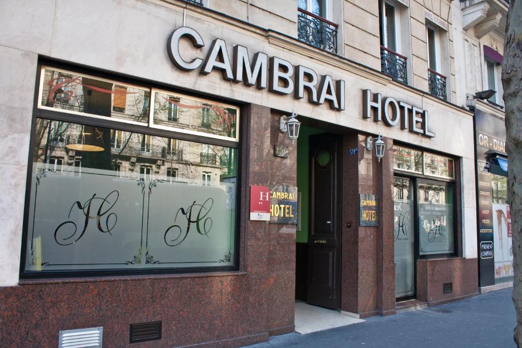 Hotel Cambrai Paříž Exteriér fotografie