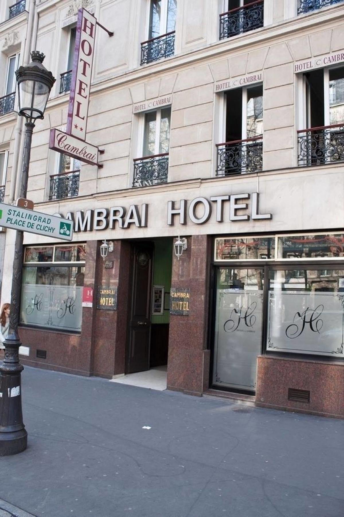 Hotel Cambrai Paříž Exteriér fotografie