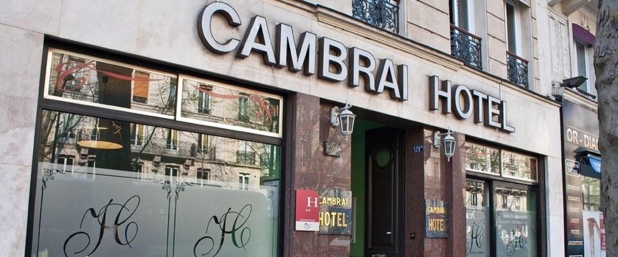 Hotel Cambrai Paříž Exteriér fotografie